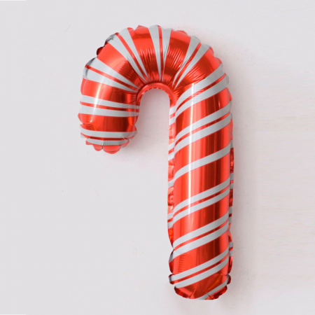 Шар (16"/40см) Мини-фигура, Леденец-трость, 1 шт.