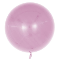 Шар (18''/46см) Сфера 3D, Deco Bubble, Пыльная роза, Глянец, 10 шт.