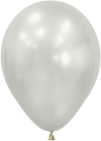 Шар (5''/13см) Устрично-белый (806), Шелк, 50 шт.