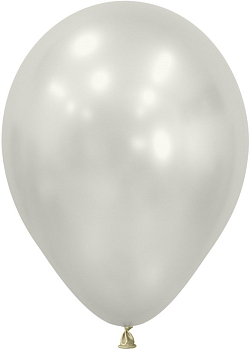 Шар (5''/13см) Устрично-белый (806), Шелк, 50 шт.