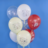 Шар (12''/30 см) Это Любовь, Детка! (тату), Ассорти, пастель, 1 ст, 50 шт.