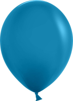 Шар (10''/25см) Синяя бирюза, Пастель, 100 шт.