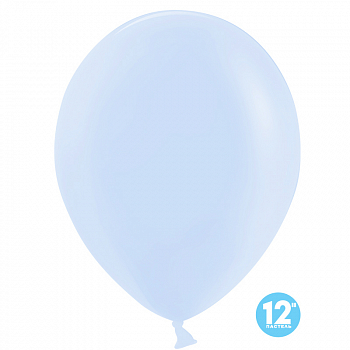Шар (10''/25см) Воздушно-голубой, Макарунс, 100 шт.