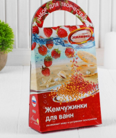 Жемчужинки для ванн своими руками с ароматом земляники Арома, 1 шт.