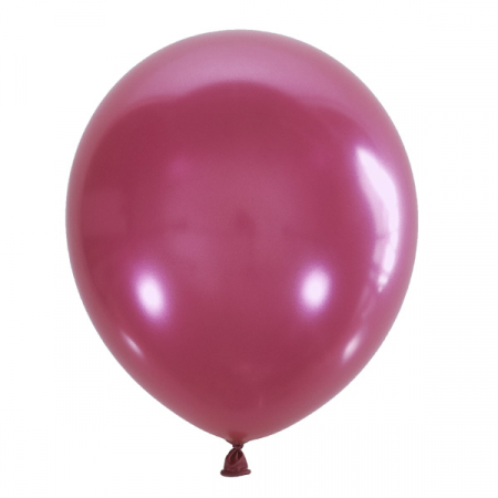 Шар (5"/13см) Розовый (027)/PINK, Металлик, 100 шт.