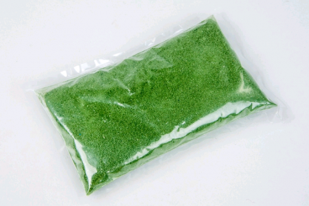 Песок кварцевый, зеленый, 200 гр.