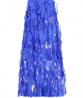 Гирлянда, Дождик волнистый, Синий, Голография, 150*50 см, 1 шт.