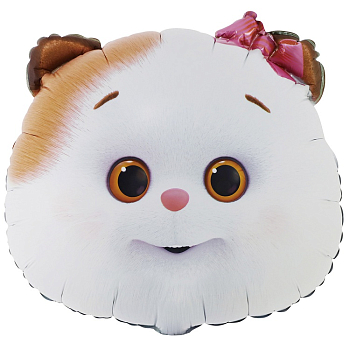 Шар (21"/61см) Фигура, Басик Кошечка Ли-Ли голова. 1 ш.