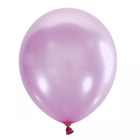 Шар (5"/13см) Розовый (073)/PINK, Перламутр, 100 шт.
