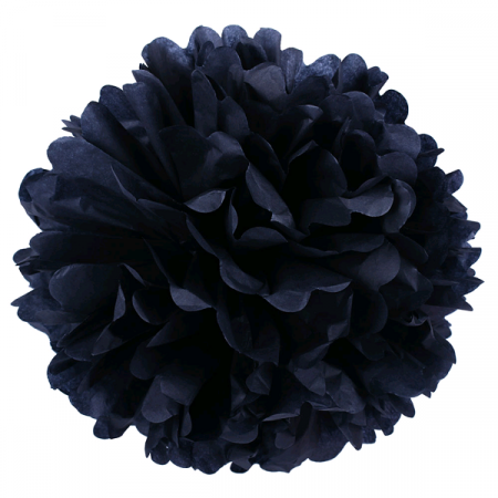 Помпон (20''/51 см), Черный, 1 шт.