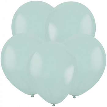 Шар (5"/13см) Пыльно-голубой, Пастель, 100 шт.