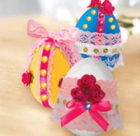 Набор для декорирования яиц кружевом и лентами, "Светлая Пасха", 1 шт.