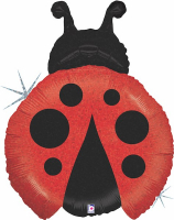 03b97b7c_14e2_4381_879f_aa7c1b351ff0_45f28818_4b0b_11ec_9223_3cecef035c95 Шар (27''/69 см) Фигура, Божья коровка, Голография, 1 шт.