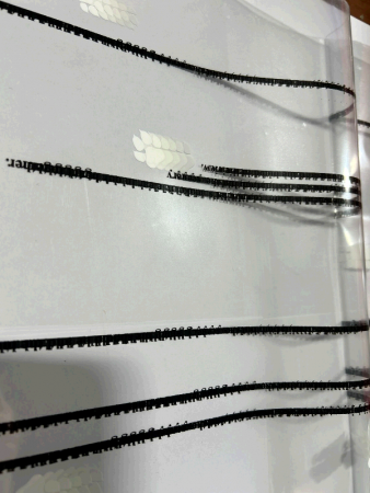 Пленка (60см*60см) прозрачная след кошки белый, 1 шт.