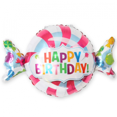 Шар (27''/69 см) Фигура, Конфета с ДР, 1 шт.