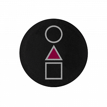 Попсокет Krutoff, держатель для телефона, Игра в кальмара, символы, 1 шт.