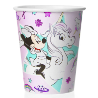 Стаканы бумажные (250мл), Минни Маус, 6 шт.