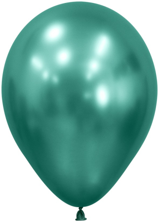Шар (5''/13см) Аврора грин (932), Хром, 50 шт.