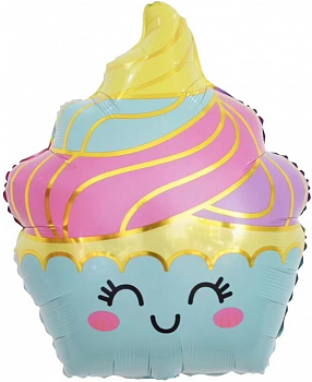 Шар (24''/61см) Фигура, Сладкий кекс, 1 шт. Шар (24''/61см) Фигура, Сладкий кекс, 1 шт.