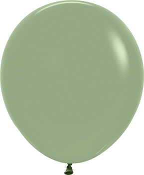 Шар (18''/46см) Эвкалипт (027), Пастель, 25 шт.