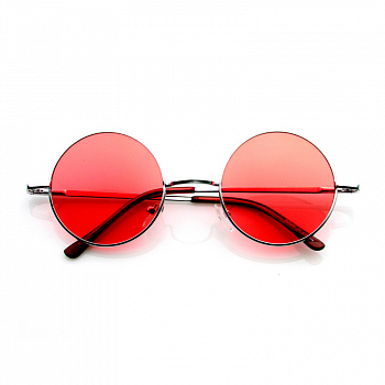 Очки карнавальные, Супер Звезда Красные, 1 шт. 