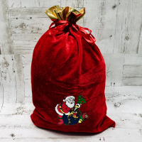 Мешок новогодний для подарков, 1 шт.