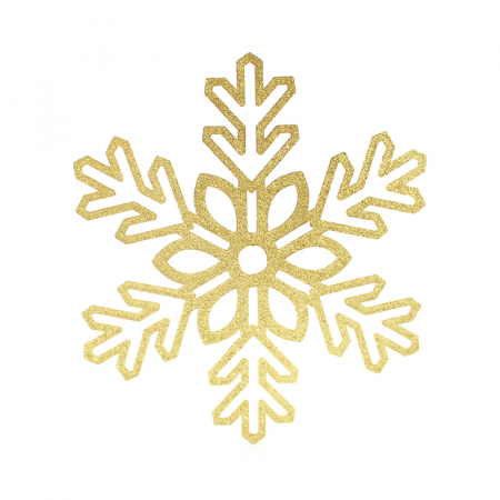 Украшение (28см), "Большая снежинка", Резная, 1 шт.