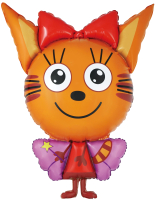 Шар (42''/107см) Фигура, Три Кота, Карамелька Фея, 1 шт. в уп.
