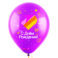 Шар (12''/30 см) Соцсети микс, Ассорти пастель, 100 шт.