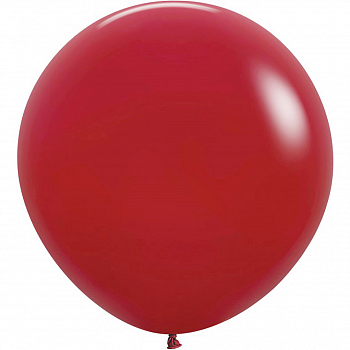 Шар (24''/61см) Королевский красный (016), Пастель, 1 шт.