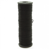 Нить полипропиленовая крученая (0,1см*100м) Черный, 1 шт.