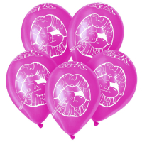 Шар (12"/30см) Такая, Розовый, пастель, 25 шт.