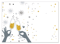 Открытка-поздравление (5,5*7,9 см), "Ты супер!", 1 шт.