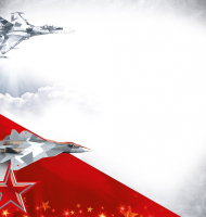 Открытка (9,7*20,4см), 23 Февраля! С Днем защитника Отечества!, 1 шт.