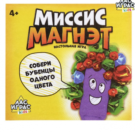 Настольная игра, Миссис Магнэт, 1 шт.