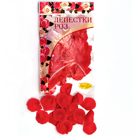 Лепестки роз (30гр), RED, 1 шт. 