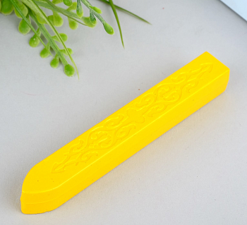 Сургуч для печати, Жёлтый, 1 шт.