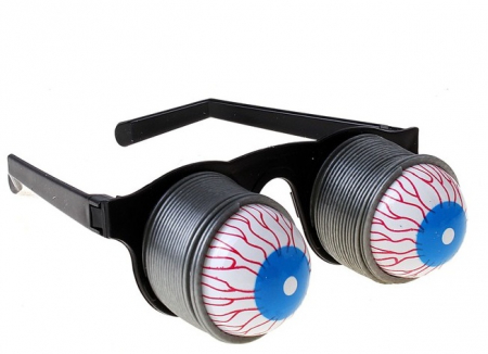 Карнавальные очки на пружине, 1 шт.