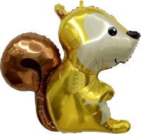 12 Шар (33''/84см) Фигура, Лесная Белка, 1 шт.