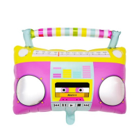 6075699 Шар (23"/59см) Фигура, Магнитофон, 1 шт.