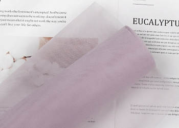 Упаковочный материал (0,5*10ярд), Вуаль, Лиловый, 1 шт.