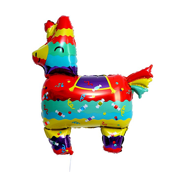 Шар (36"/91 см) Фигура, Лама Альпака, Пиньята, 1 шт. Шар (36"/91 см) Фигура, Лама Альпака, Пиньята, 1 шт.