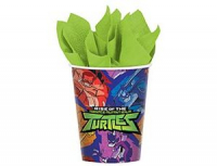 Стаканы бумажные (266мл), Черепашки-Ниндзя, 8 шт.