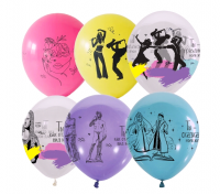 Шар (12"/30см) Ты - Сказка Моей Жизни!, Ассорти, пастель, 25 шт.