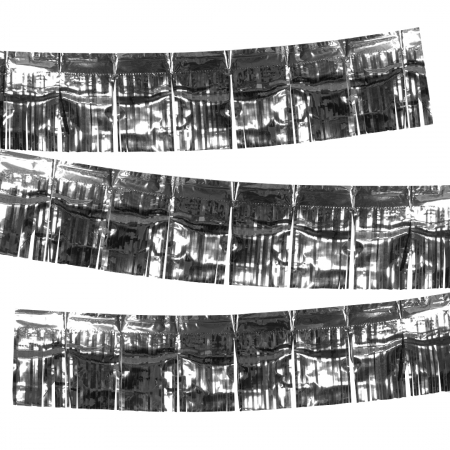 Занавес-дождик, Серебро, 25*220 см, 1 шт.