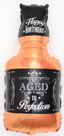 Шар (32''/81 см) Фигура, Бутылка виски, 1 шт.