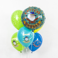 Шар (18''/46см) Круг, Крутой Дедуля, 1 шт. в упак.