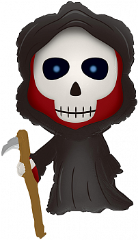 Шар (30''/76см) Фигура, Смерть с косой, 1 шт. Шар (30''/76см) Фигура, Смерть с косой, 1 шт.