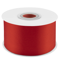 Лента атласная (3,8см*22,85м) Красный, 1 шт.