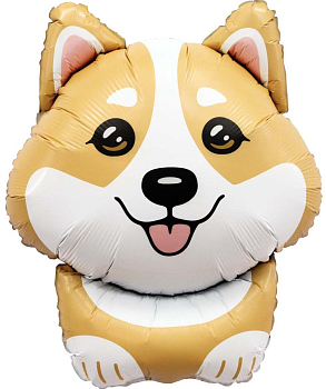 Шар (32''/81см) Фигура, Корги, 1 шт. 